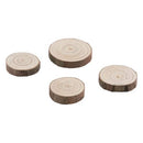 Tim Holtz Idea-Ology Wood Slices 15 pack - Natural Raw Edge 1" To 1.25"^