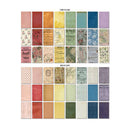 Tim Holtz Idea-Ology Backdrops Double-Sided Cardstock 6"X10" (24-pack) Volume
