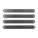 Tim Holtz Idea-Ology Metal Word Plaques 4 pack Large*