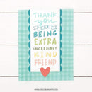 Concord & 9th Clear Stamps 6in x 6in - Thank You For Being*