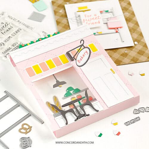 Concord & 9th clear stamps Bake Shoppe (7.6cm x 10cm)*