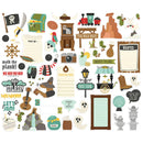 Simple Stories Say Cheese Frontier At The Park Bits & Pieces Die-Cuts 57 Pack*