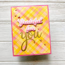 Pinkfresh Studio Hot Foil Plate Sentiment Suite: You*