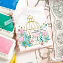 Pinkfresh Studio Stencils 4"x 9" 5 pack - Enchanting Flora Layering*