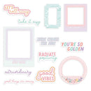 P13 Have Fun ephemera cardstock die-cuts 12-pack - Frames & Words*