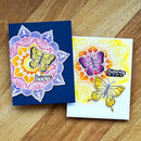 Simon Hurley create. Clear Stamps 6"X9" - Butterfly Kisses*