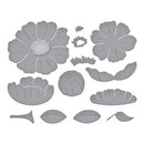 Spellbinders Etched Dies By Simon Hurley In Bloom -Metamorphosis*