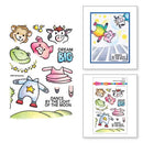 Stampendous FransFormer Fun Clear Stamps - Moon Dance*