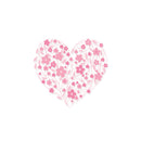 Sizzix Layered Clear Stamps By Lisa Jones - Blossom Heart*