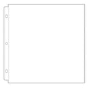 Universal Crafts 12"x12" 3 Ring Page Protectors 10 Pack