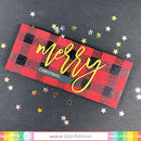 Waffle Flower Stencil - Buffalo Plaid Duo*