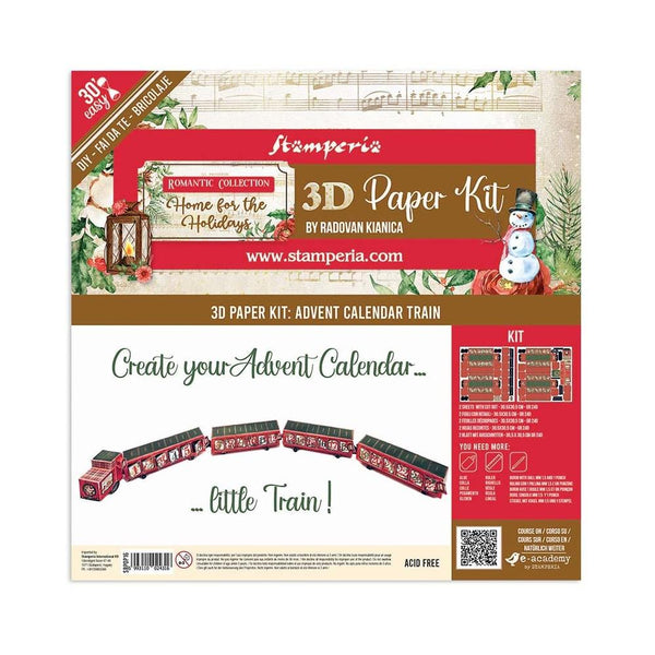 Stamperia 3D Paper Kit - Home For The Holidays*
