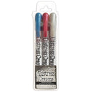 Tim Holtz Distress Crayon Pearl Set Holiday Set