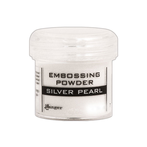 Ranger Embossing Powder Silver Pearl .63oz (18gr)