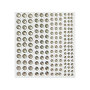 Poppy Crafts Self-adhesive Rhinestone Sheet - Silver