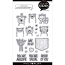 PhotoPlay Say It With Stamps Photopolymer Stamps - Pocket Pals 4in x 6in*