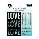 Studio Light Mask & Stamps Set - Text & Quotes - Love*