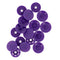 Bohin Finger Snap Fasteners 13mm (1/2") 8 Sets - Purple*
