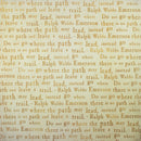 Scenic Route Paper Co. - 12"x12" Single Sheet Paper - Leave a Trail Light*