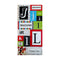 Scenic Route Cardstock Stickers - Cape Town Monogram - I,J,K,L*
