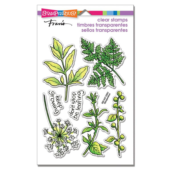 Stampendous Perfectly Clear Stamps - Wild Greens*