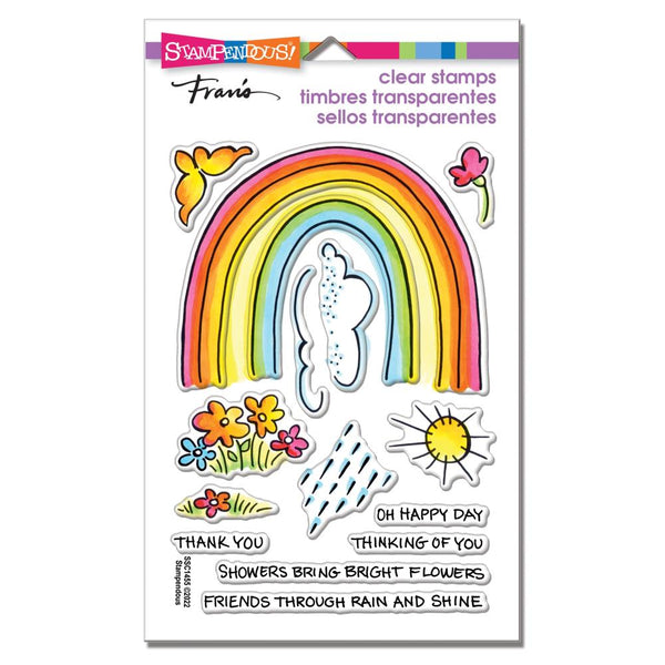Stampendous Perfectly Clear Stamps - Rainbow Bright
