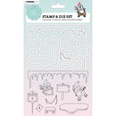 Studio Light Sweet Stories Stamp & Die Set - Nr. 18, Penguin*
