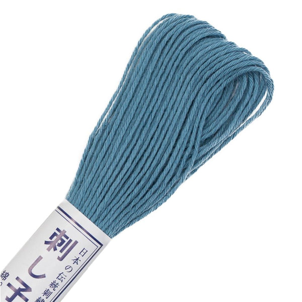 Olympus Sashiko Cotton Thread 22yd - Solid - Aqua*