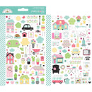Dooblebug Mini Cardstock Stickers 2 pack - My Happy Place Icons
