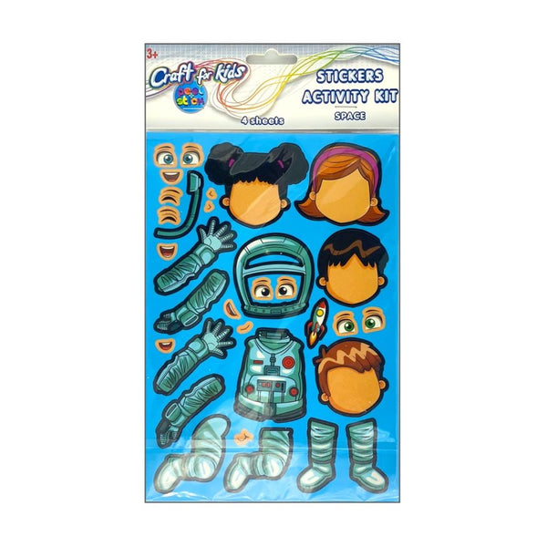 Craft For Kids Imports Stickers Activity Kit - Space*