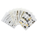 Teresa Collins Designer Stickers 10 pack - Marble*