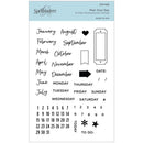 Spellbinders Clear Acrylic Stamps - Plan Your Day