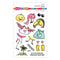 Stampendous FransFormer Fun Clear Stamps FransFormer - Feathers*