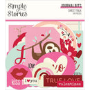 Simple Stories Sweet Talk Bits & Pieces Die-Cuts 39 pack Journal Bits*
