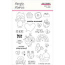 Simple Stories Sweet Talk Photopolymer Clear Stamps*