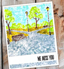 Picket Fence Studios 6"x 6" Stamp Set - A Walk In The Park*