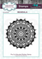 Creative Expressions Rubber Stamp by Andy Skinner 2.9 in x 2.9 in - Mandala*