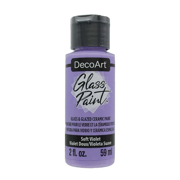 DecoArt Glass Paint 2oz - Soft Violet