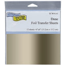 Crafter's Workshop Foil Transfer Sheets 6"X6" 12 pack Dune*
