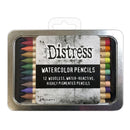 Tim Holtz Distress Watercolour Pencil 12/Pkg Set 4