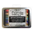 Tim Holtz Distress Watercolour Pencil 12/Pkg Set 6