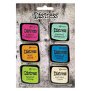 Tim Holtz Distress Enamel Collector Pin Set 6 pack Set 1*