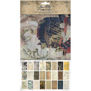 Tim Holtz Idea-Ology Backdrops Double-Sided Cardstock 6"x 10" 24 Pack - Volume