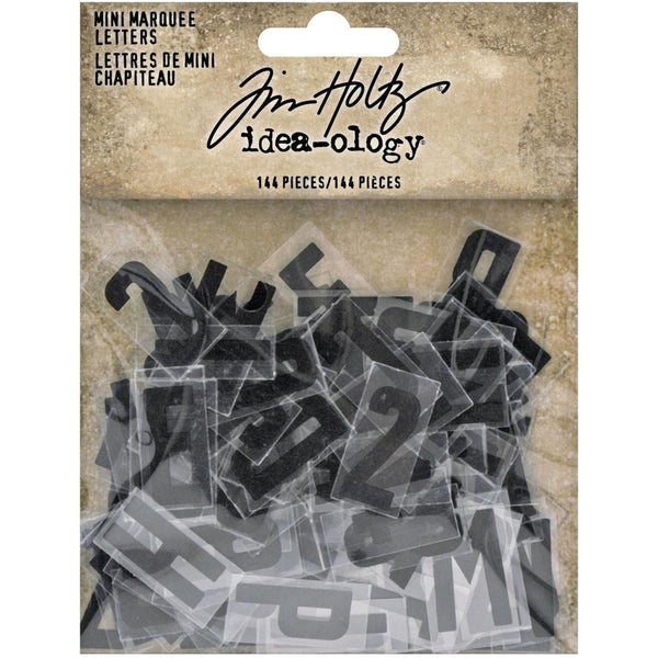 Tim Holtz Idea-Ology Mini Marquee Letters 144 pack