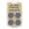 Tim Holtz Idea-Ology Metal Quote Seals 4 pack - Christmas*