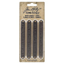Tim Holtz Idea-Ology Metal Word Plaques 4 pack Large*