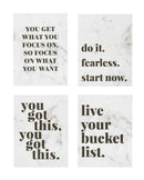 Teresa Collins Art Print Set 6in x 8in - Marble*