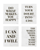 Teresa Collins Art Print Set 6in x 8in - Marble*