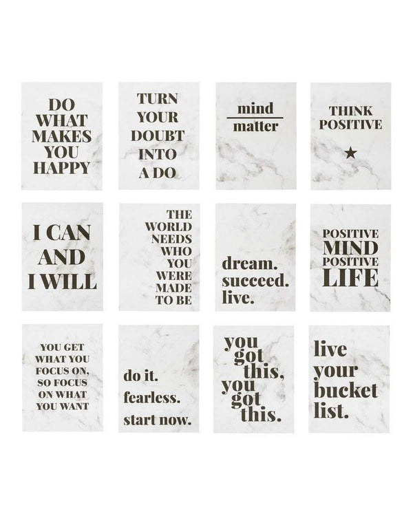 Teresa Collins Art Print Set 6in x 8in - Marble*