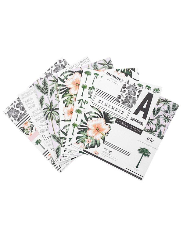 Teresa Collins Paper Collection 12in x 12in - Tropical Bliss*
